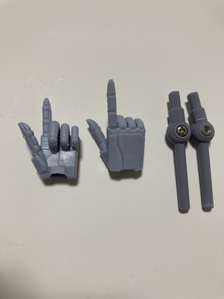 MDD用メカハンドパーツ(指差し)