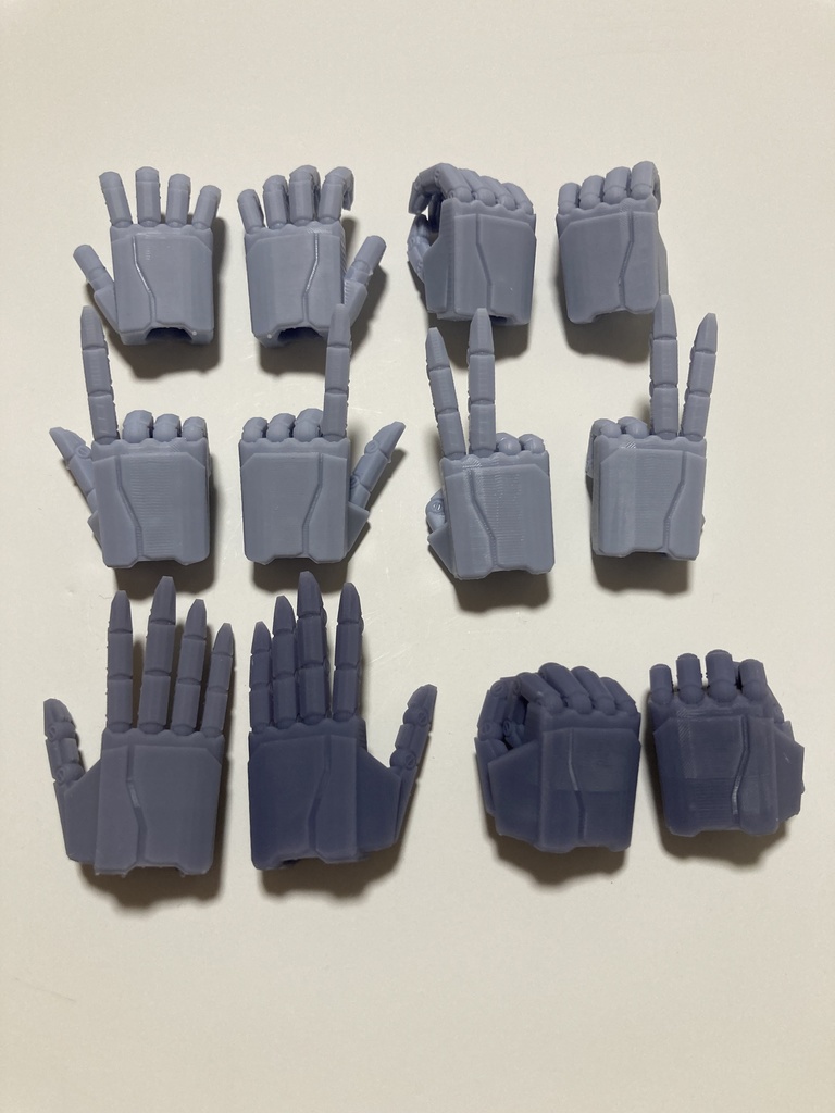 MDD用メカアームパーツ+ハンドパーツセット