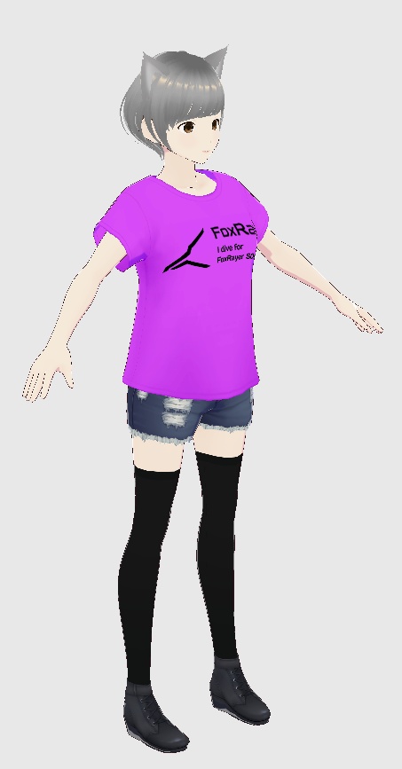 FoxRayer Live Tシャツ01パック(Free)