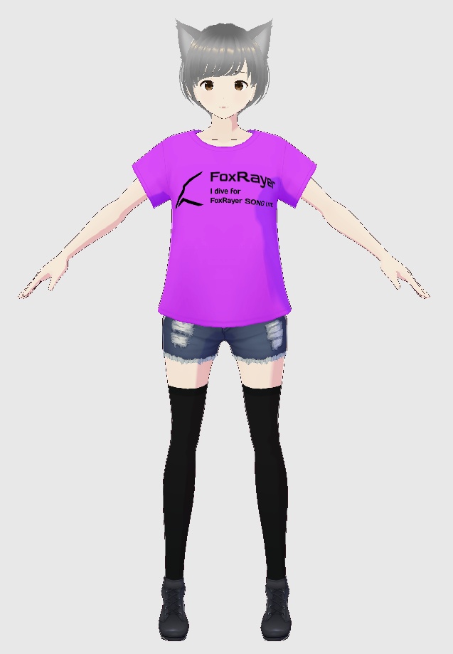 FoxRayer Live Tシャツ01パック(Free)