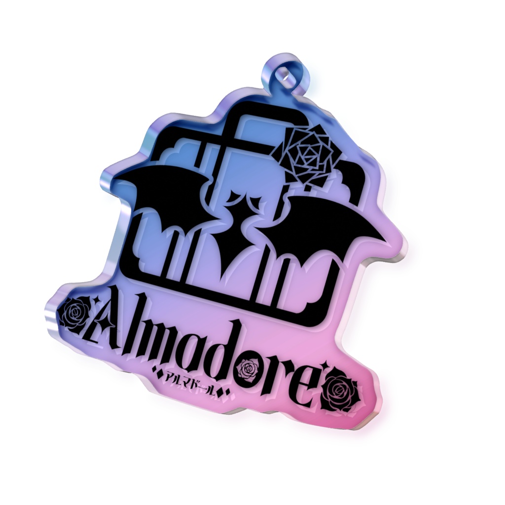 【First Goods】アルマドール ロゴアクリルオーロラキーホルダー(2種)