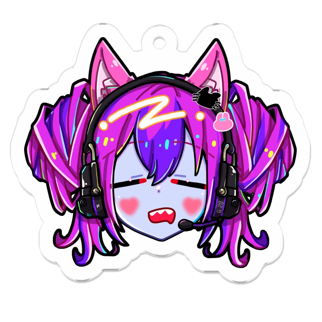 テジのアクキー！！ねむねむ