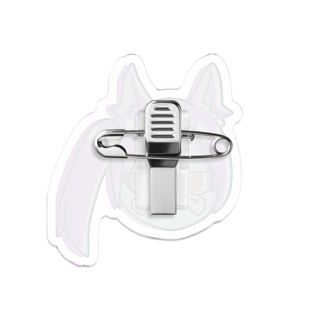 ミニテジのアクリルバッチ