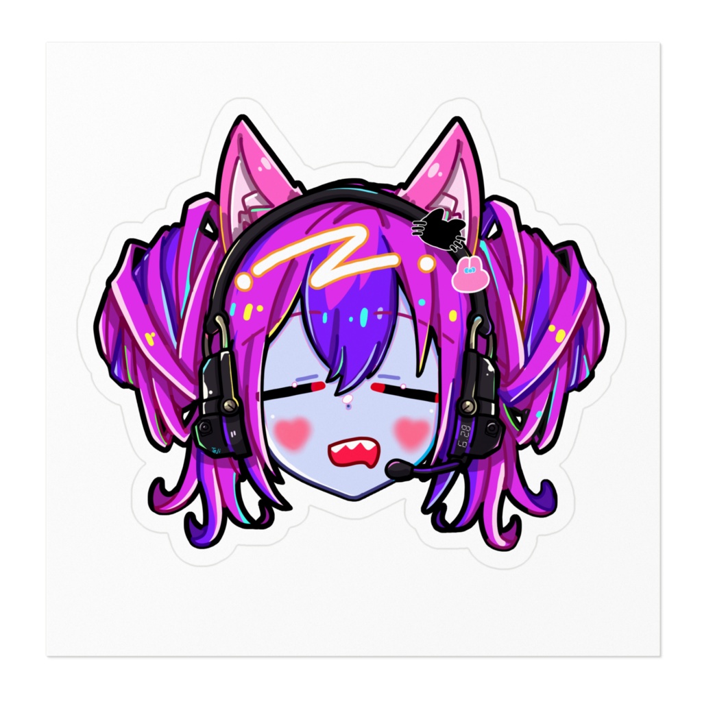 ねむねむテジステッカー!!