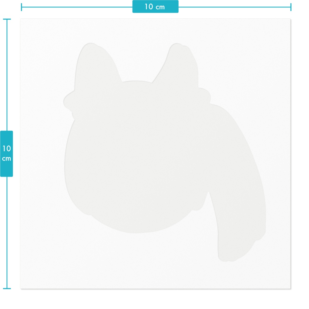 ミニテジステッカー!!