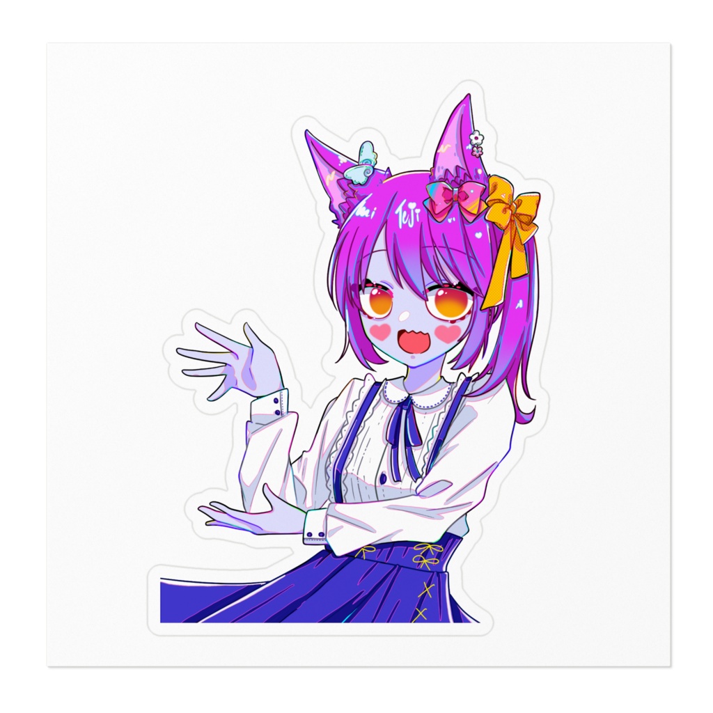 紹介してるテジステッカー!!