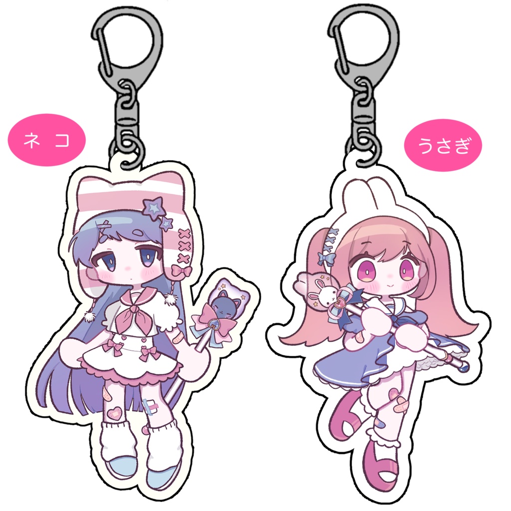 魔法少女アクリルキーホルダー