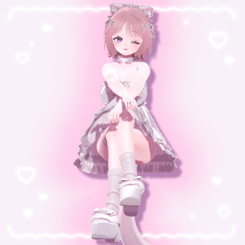 VRChat unity向けポーズアニメーション ver1