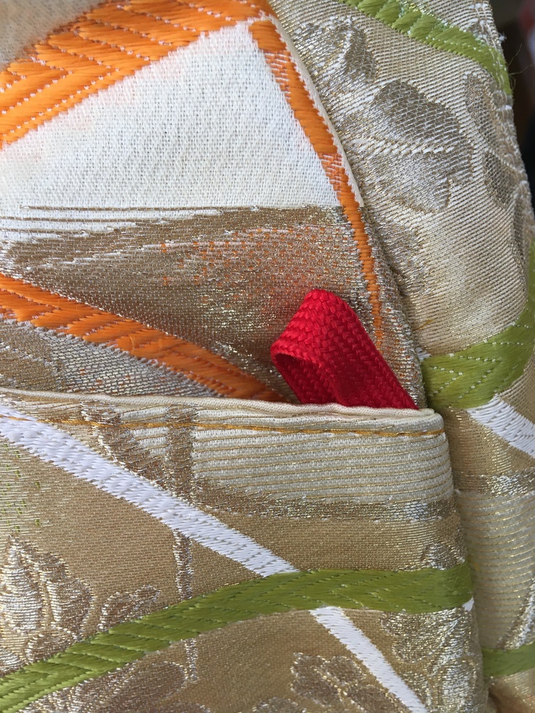 金糸帯雫バッグ