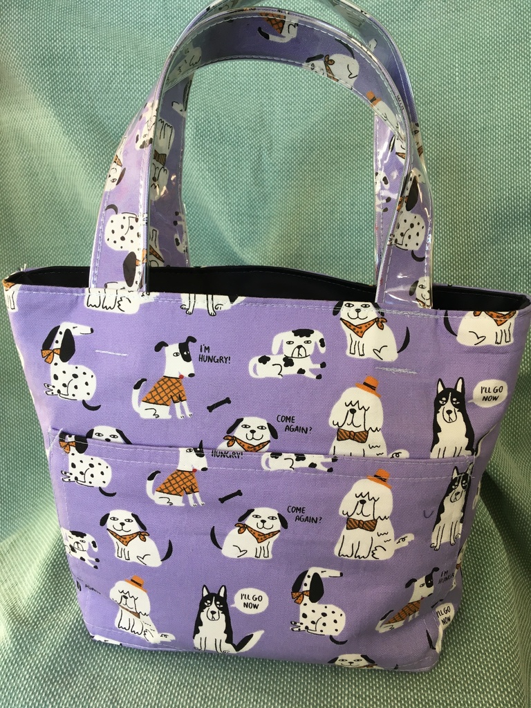 紫色犬バッグ(※)