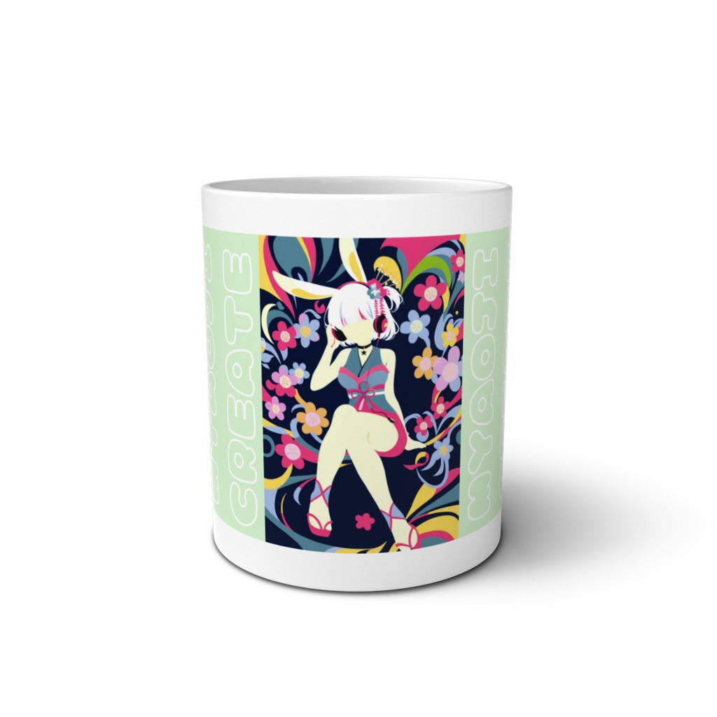 MYAOJI CREATE マグカップ(シルエットver2)