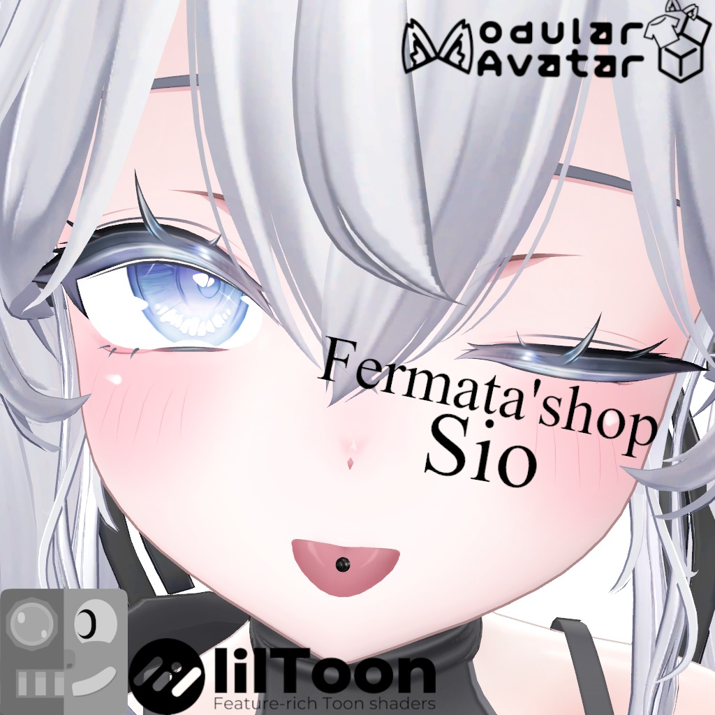 FaceTracking tongue piercing【8 Avatars】⭐対応アバター追加により一部セール中⭐