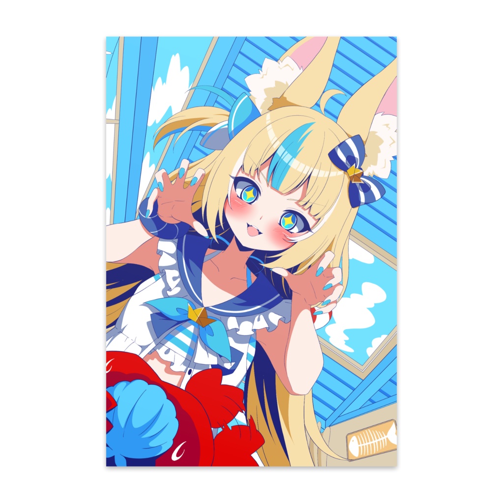 Saba-chan　post card Set of 10