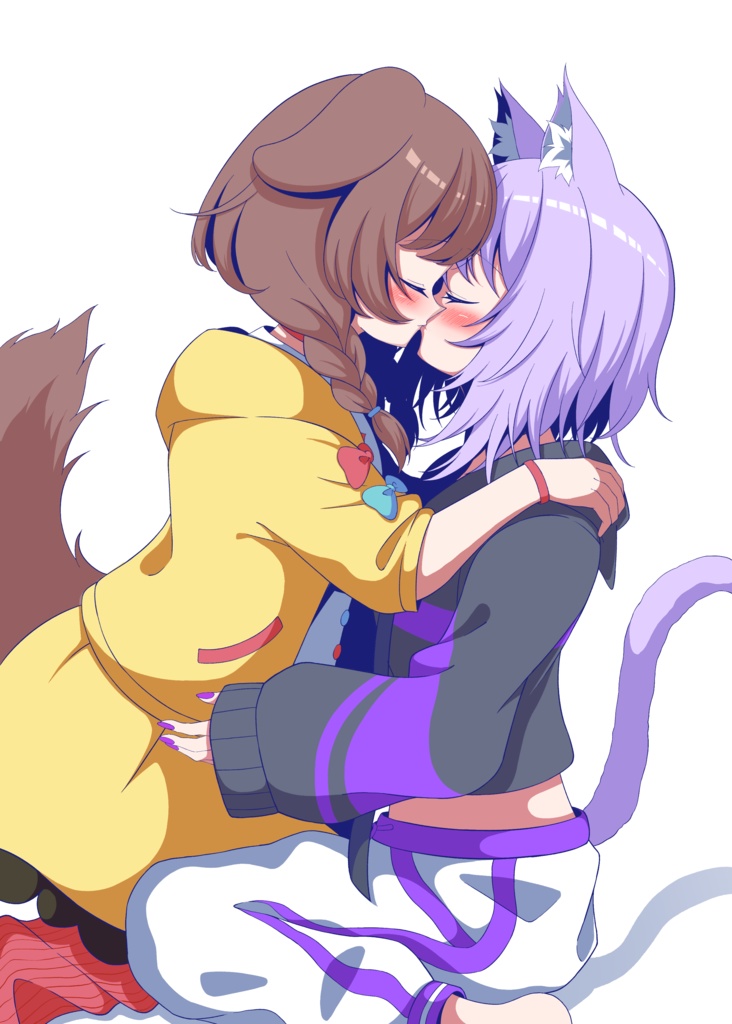 おかころてぇてぇ Kiss ハート缶バッジ