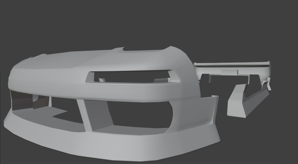 【VRChat向け:MSX対応】MSX用ボディキット