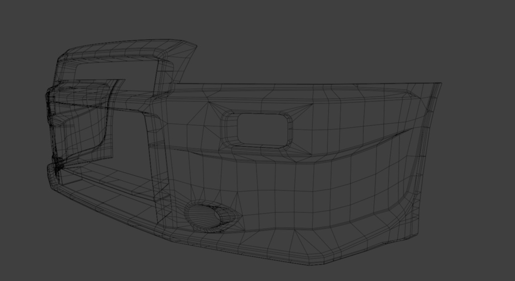 【VRCHAT向け想定3Dモデル】BR34用ボディキット