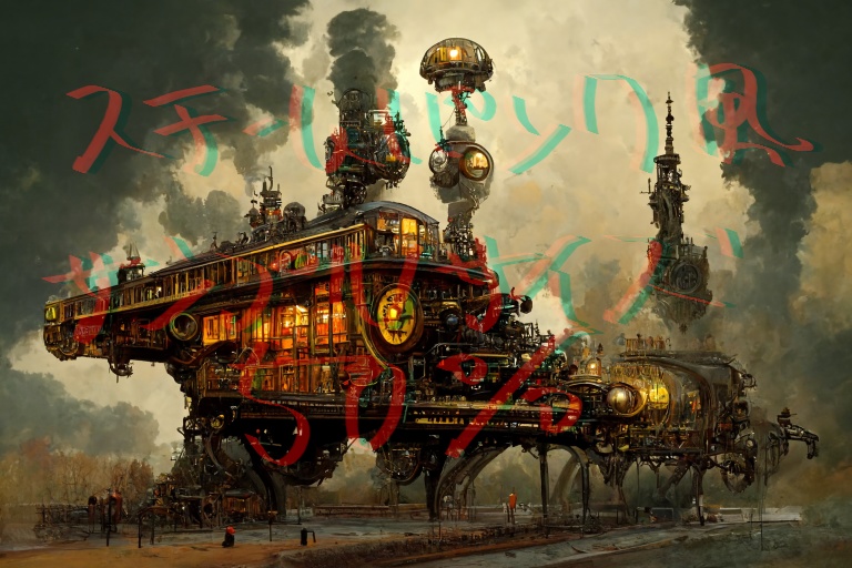 旧)スチームパンク風景詰め合わせ(36枚)