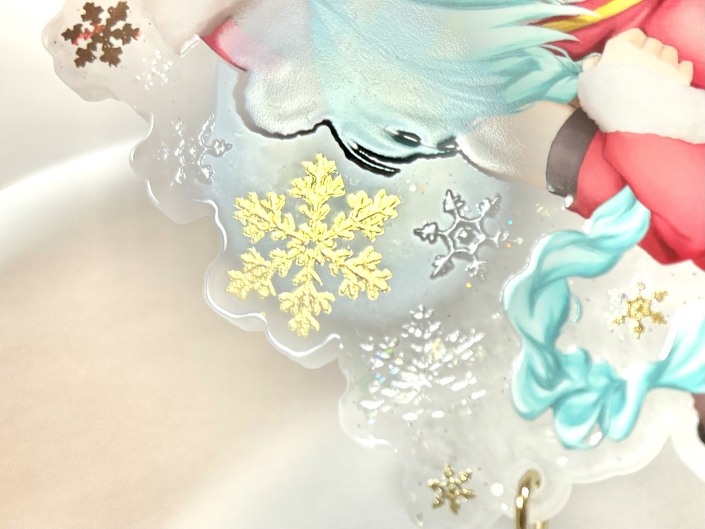 氷雪ちゃん&カノンちゃん(クリスマス)片面アクリルスタンド