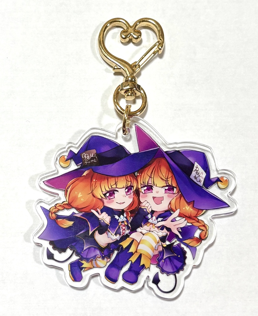 【べじふる♡スムージー】カヲル&アシタ　両面アクリルキーホルダー