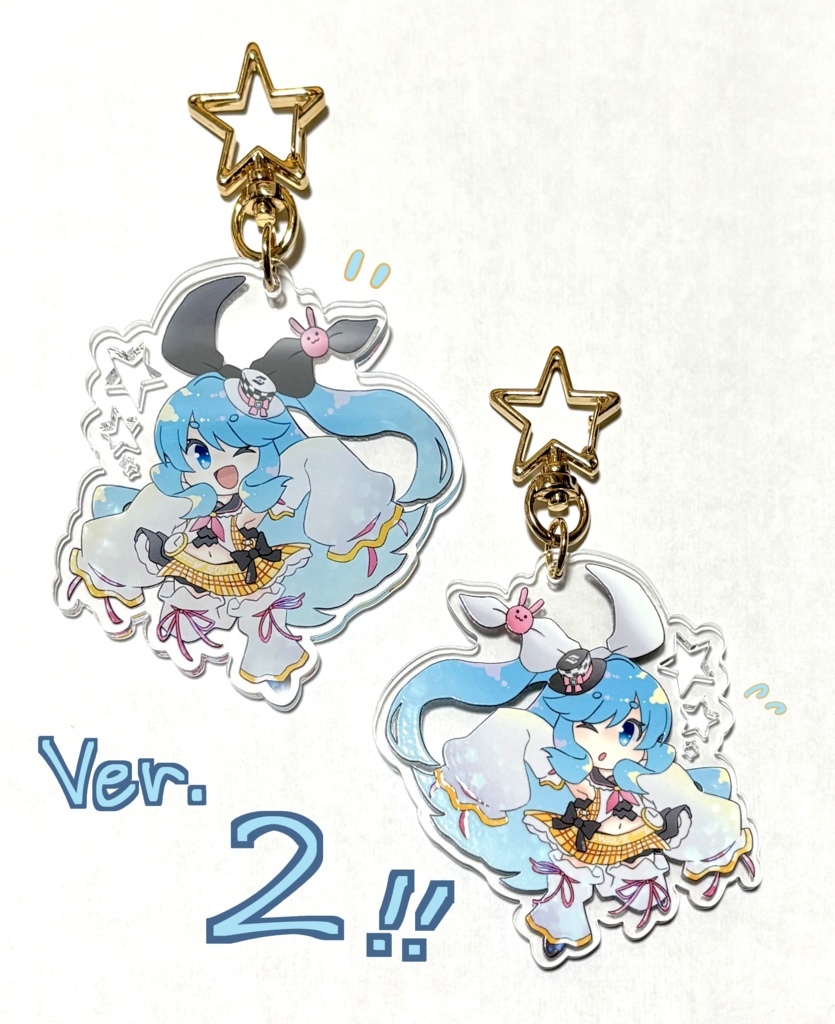 ニアノア（VIVIDWAVE）両面アクリルキーホルダー【Ver.2】