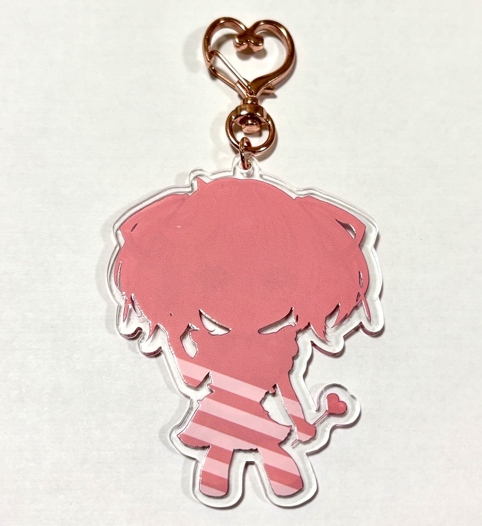 【てぃなし】わんだふるラヴちゃん♥(Lollipop Error 404)両面アクリルキーホルダー