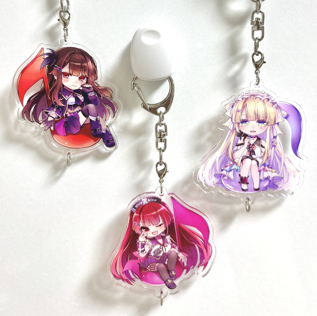 【べじふる♡スムージー】紅・恋・奈　さんこいちアクリルキーホルダー