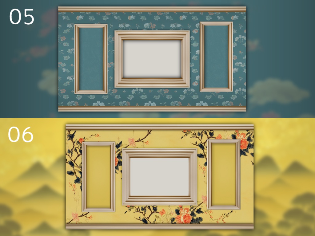 【無料/有料】ココフォリア用部屋素材