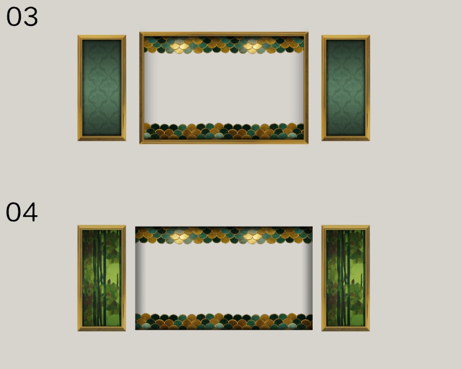 【無料/有料】ココフォリア用部屋素材