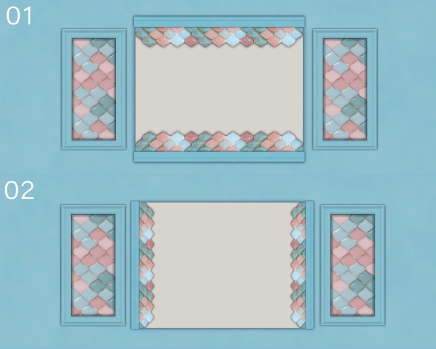 【無料/有料】ココフォリア用部屋素材