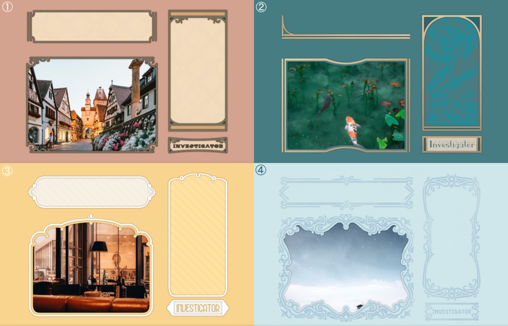 【無料/有料】ココフォリア用部屋素材