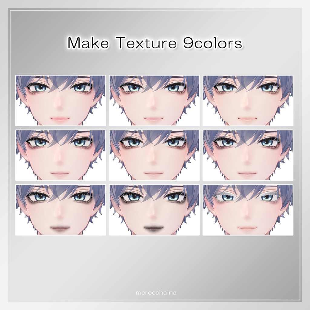 【狛乃/Komano対応】Eye&MakeTexture 01