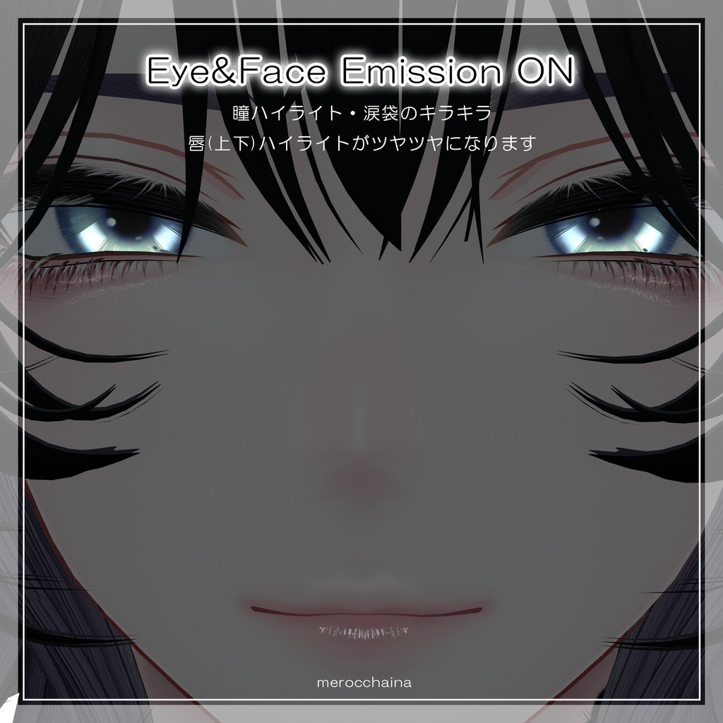 【狛乃/Komano対応】Eye&MakeTexture 01