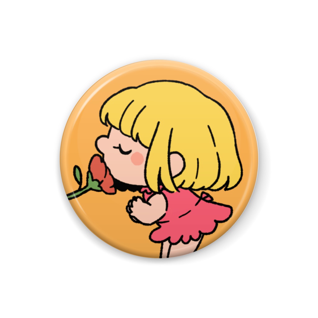 花の乙女*缶バッジ