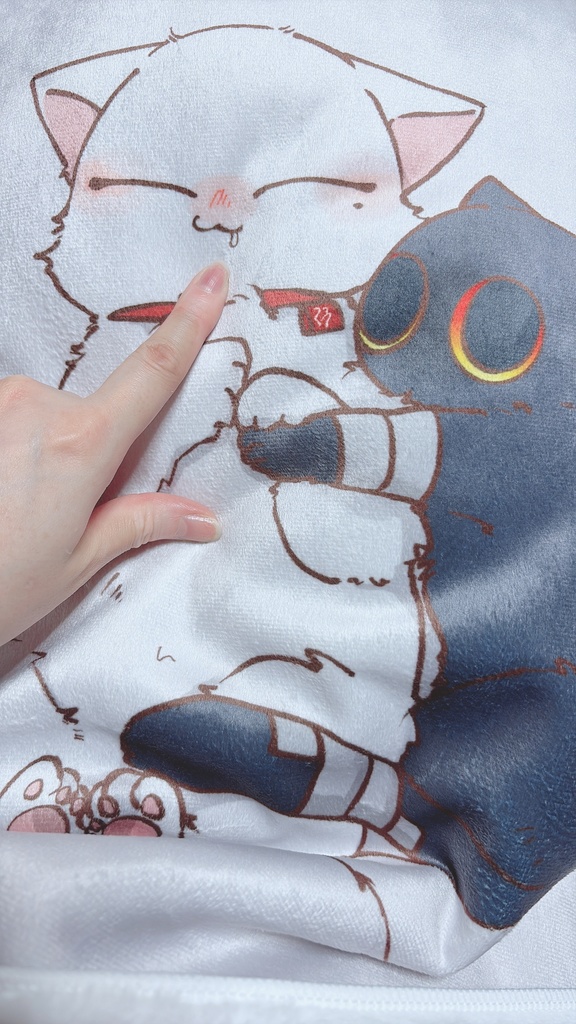 ねこねこブランケット