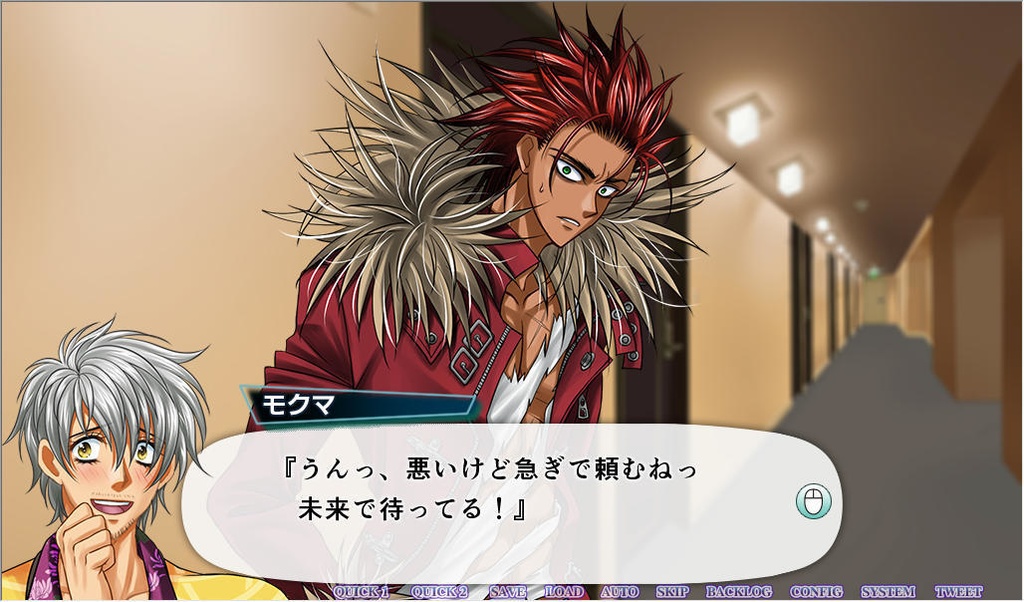 バディミ同人ゲーム mission:01 記憶喪失の僕と監視役の赤い男の出られない部屋