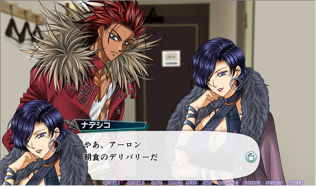 バディミ同人ゲーム mission:01 記憶喪失の僕と監視役の赤い男の出られない部屋