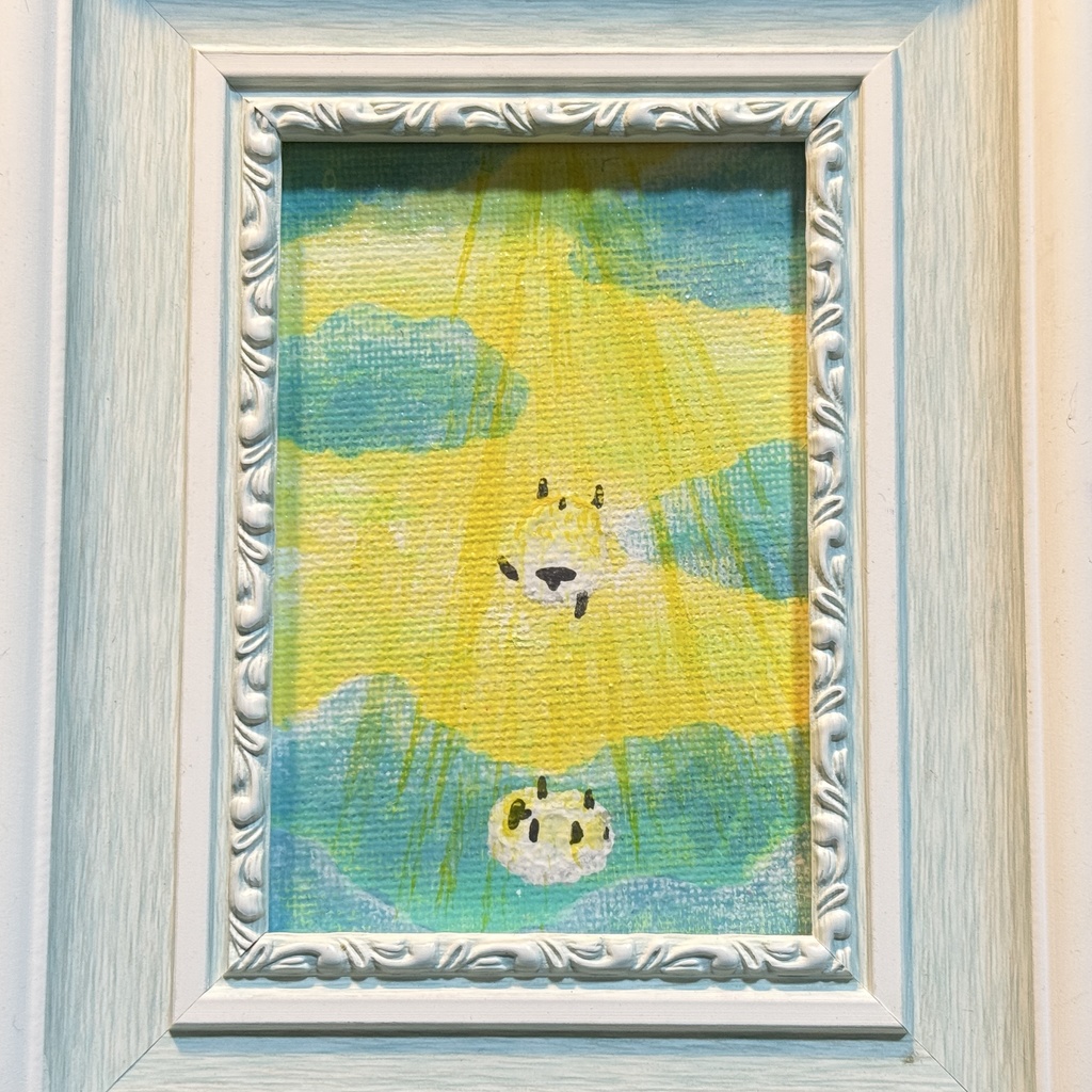 どこかでみた羊な絵画1