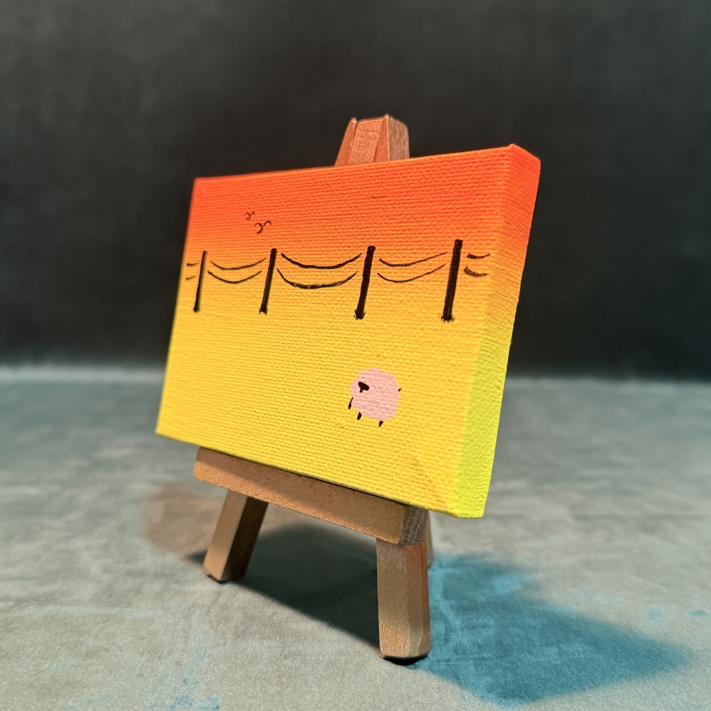 ゆうやけとひつじ