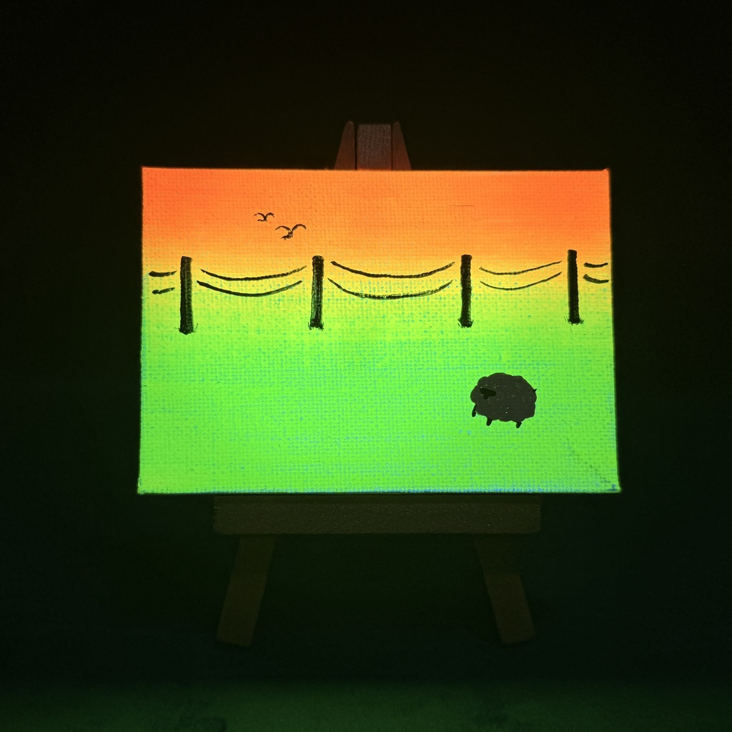 ゆうやけとひつじ