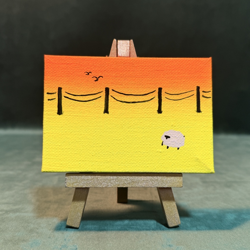 ゆうやけとひつじ