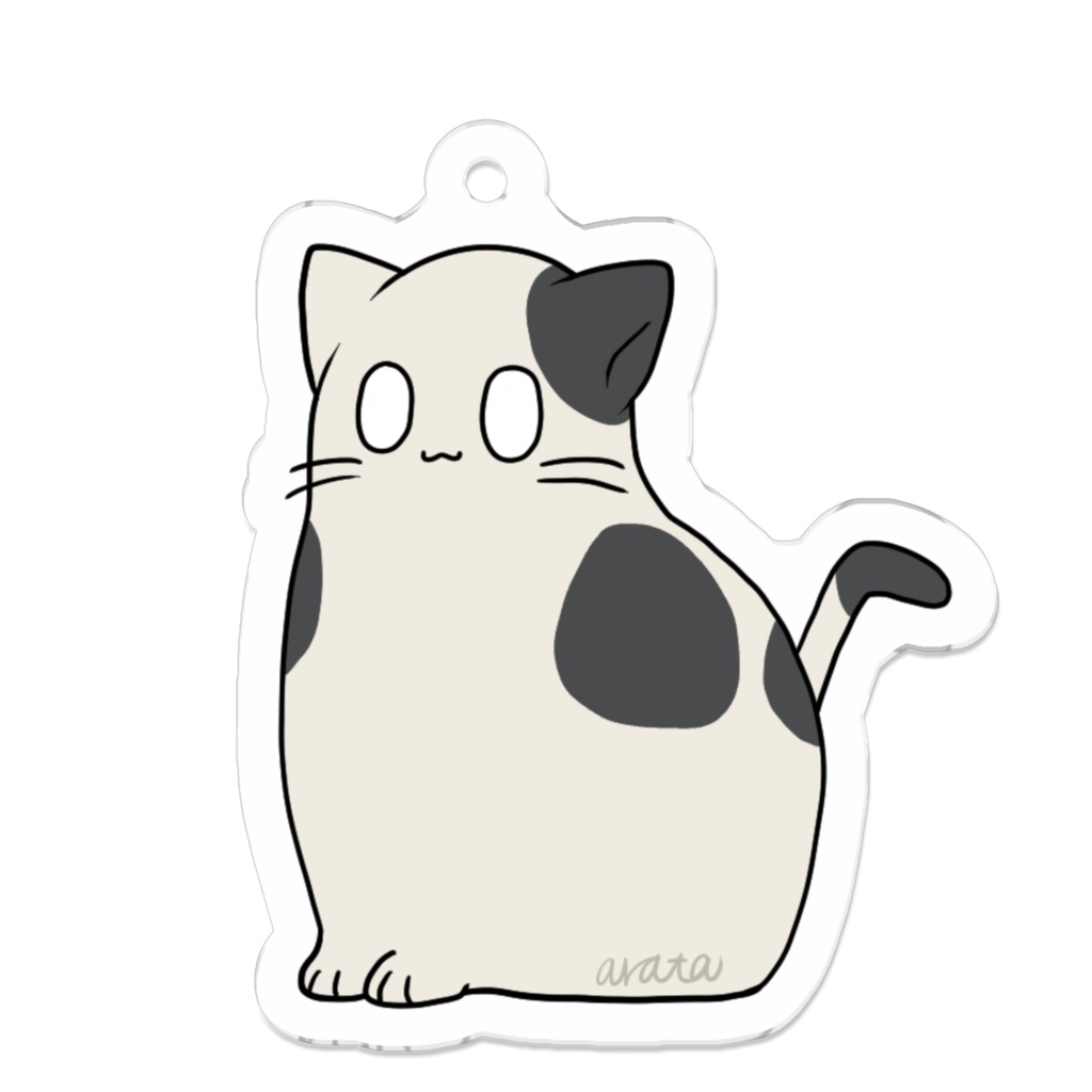 まめふくアクキー