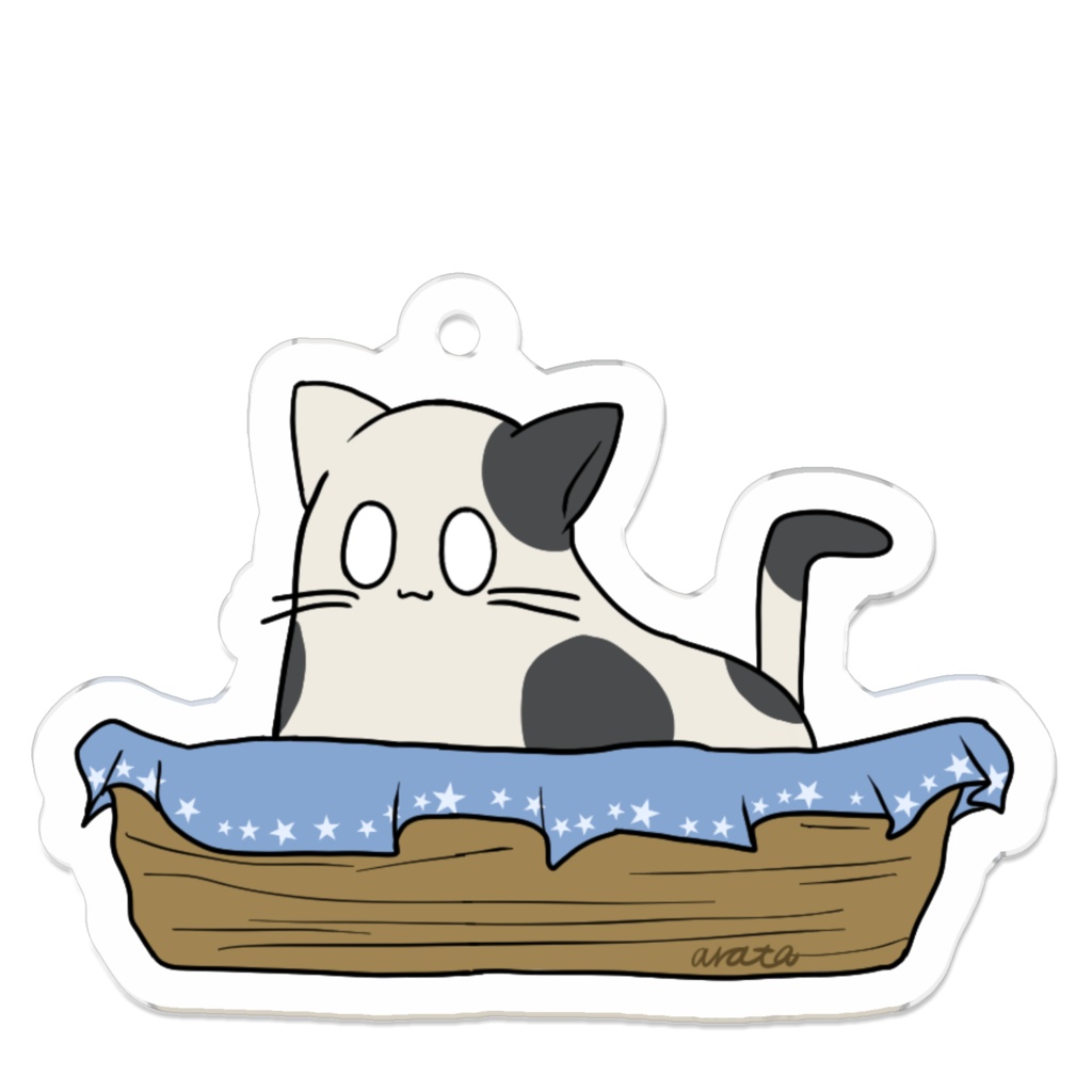 まめふくアクキー　2