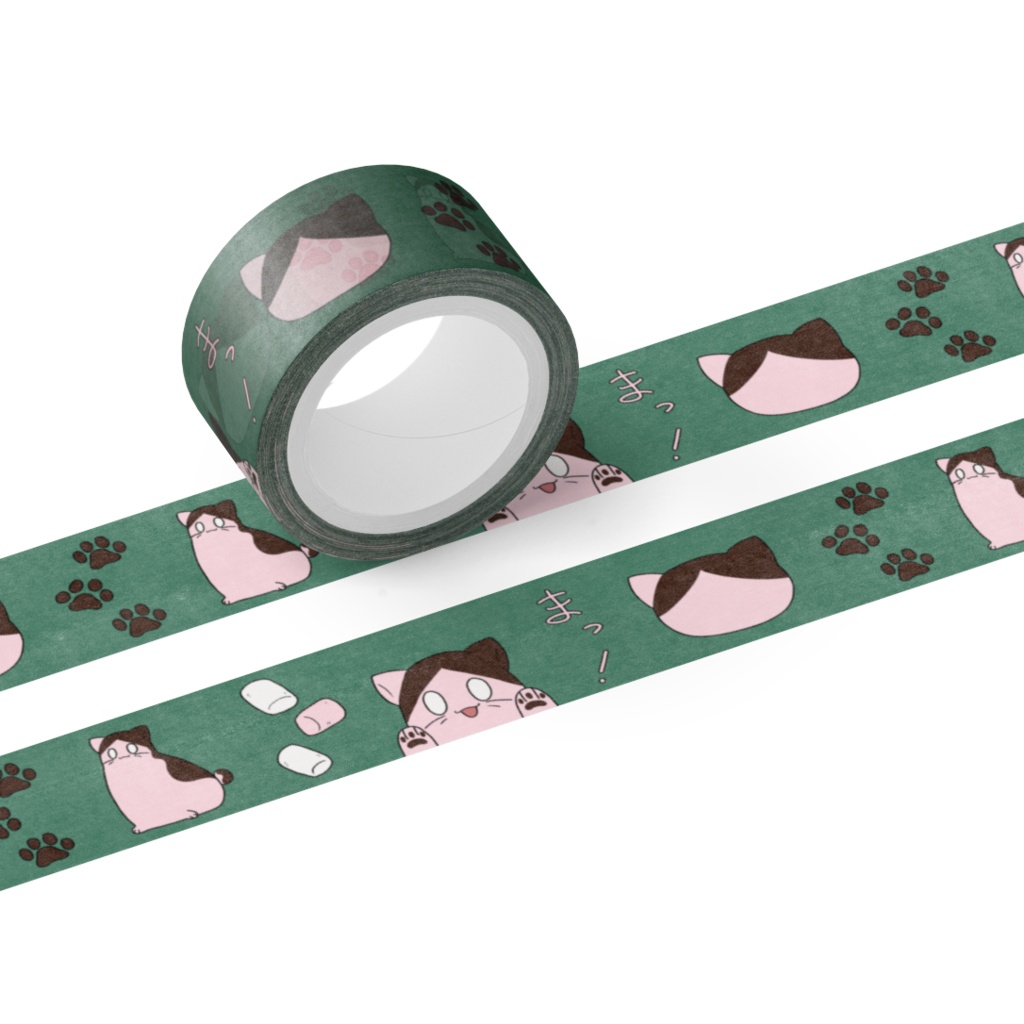 赤ハチおはぎ丸マステ