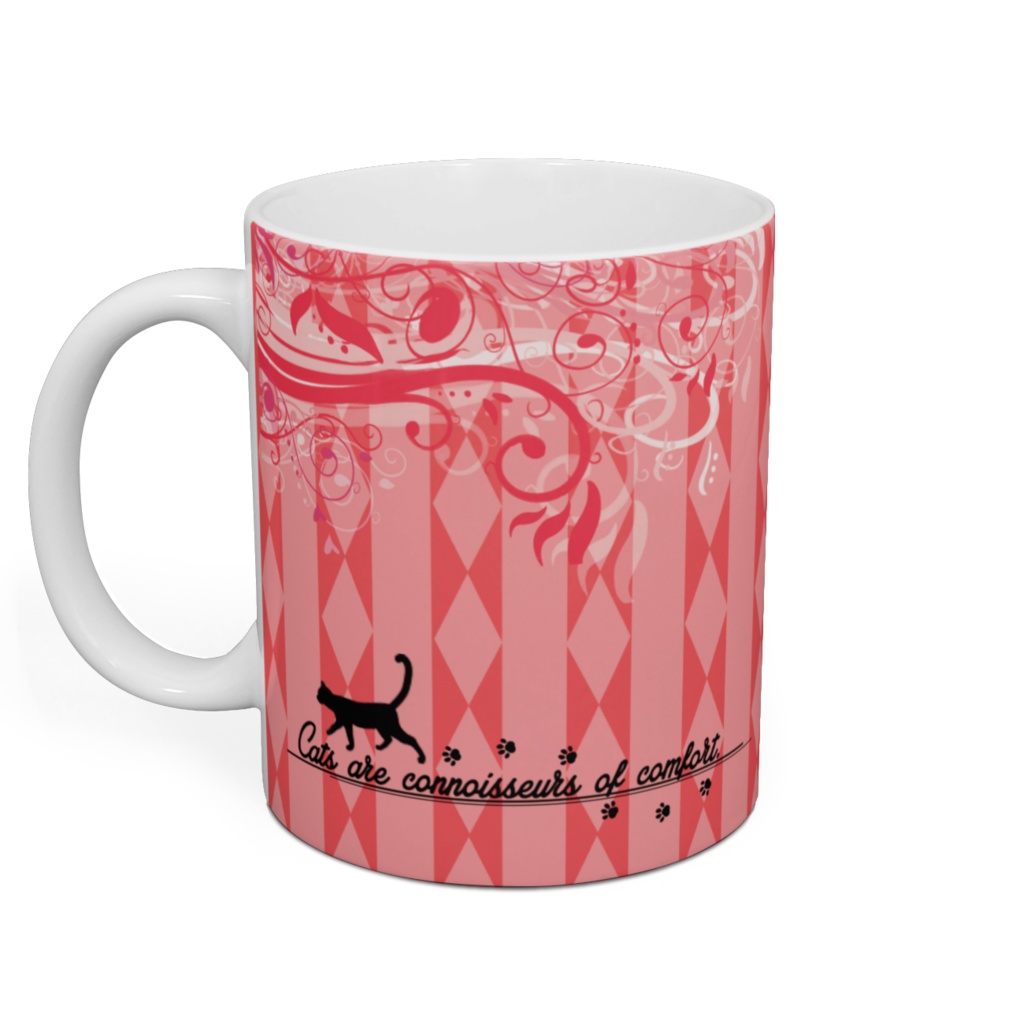 黒猫マグカップ