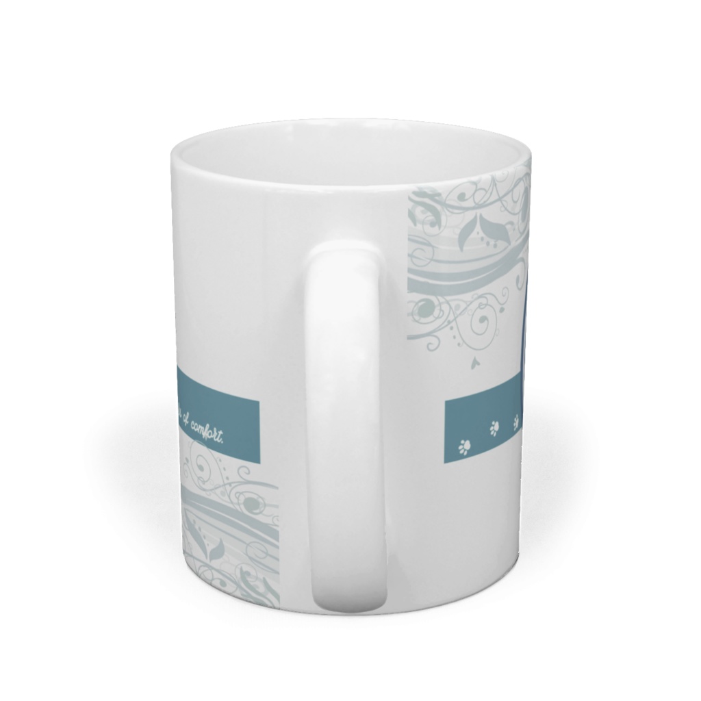 ネコといっしょ(青)