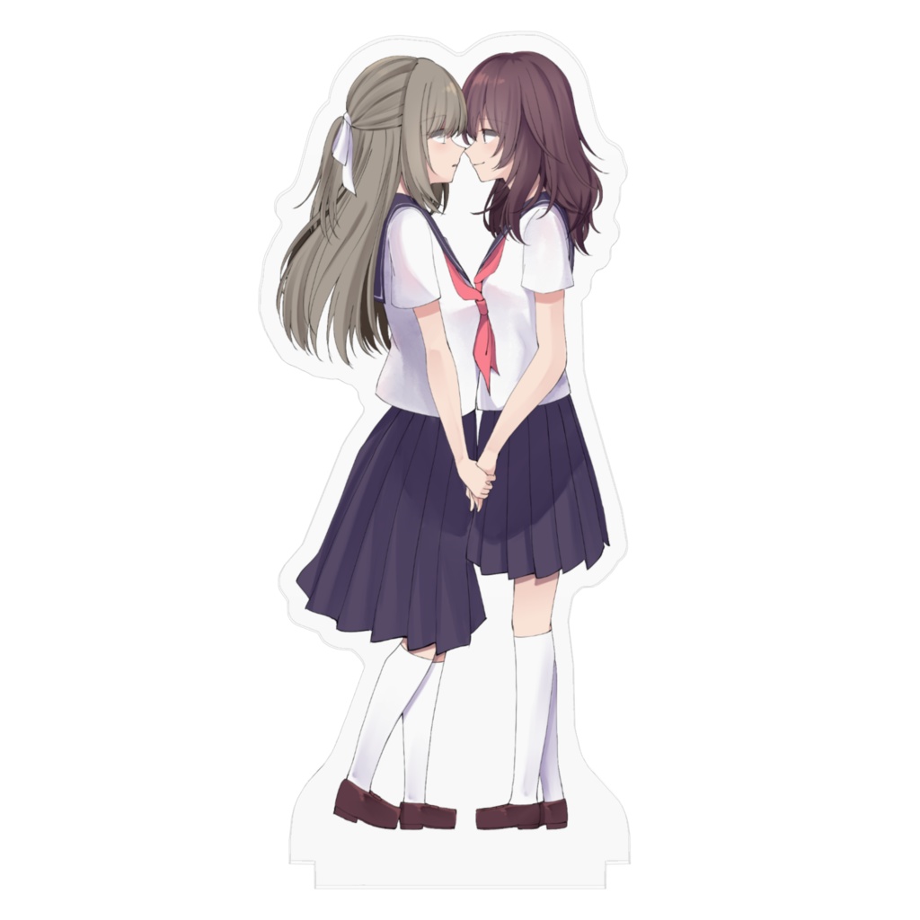 創作百合アクリルフィギュア
