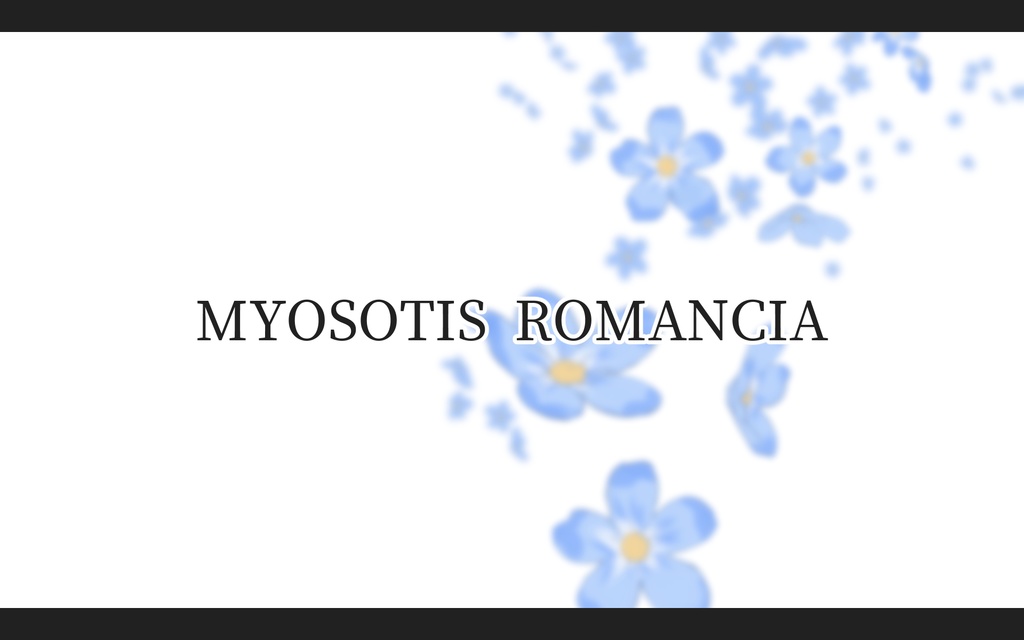 【CoC6th】Myosotis Romancia