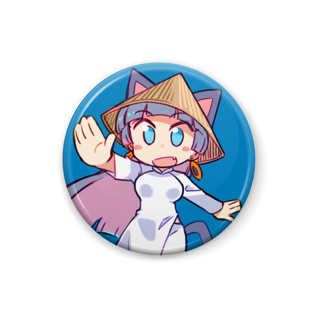 カグにゃん缶バッジ