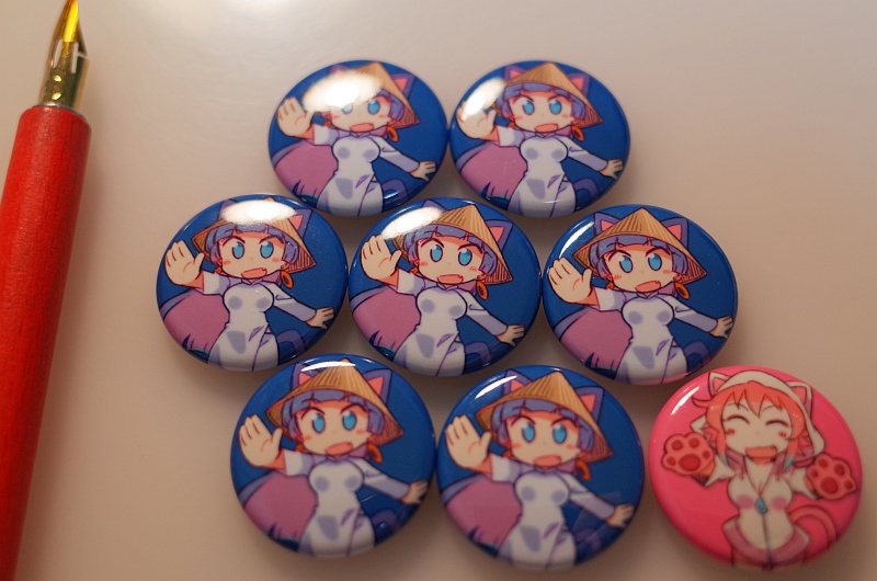 カグにゃん缶バッジ