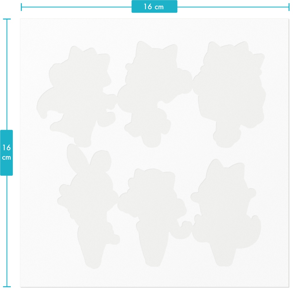 ちびキャラステッカー